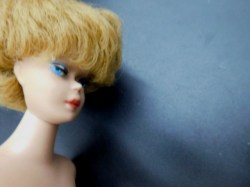ash blonde barbie reddress nude face